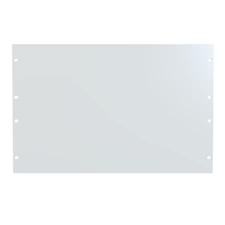 Hammond 7U FLAT STEEL Panel WHITE PBPS19012WH